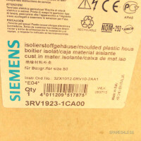 Siemens Isolierstoffgehäuse 3RV1923-1CA00 OVP