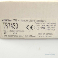 ifm electric Auswerteeinheit für Temperatursensoren TR7430 OVP