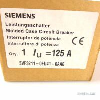Siemens Leistungsschalter 3VF3211-0FU41-0AA0 OVP