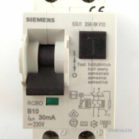 Siemens FI/LS-SCHUTZEINRICHTUNG 5SU1356-6KV10 OVP