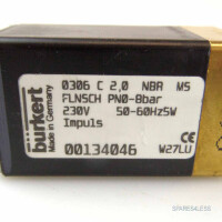 bürkert Impulsventil 0306 C2,0 NBR MS 00134046 NOV