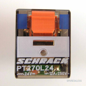 Schrack tyco Relais PT 270 L24 24V/12A/250V (10Stk.) OVP