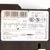 Siemens Leistungsschalter 3RV1021-4AA10 GEB