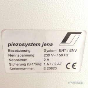 piezosystem jena Piezoverstärker ENT400 / ENV 400 NOV