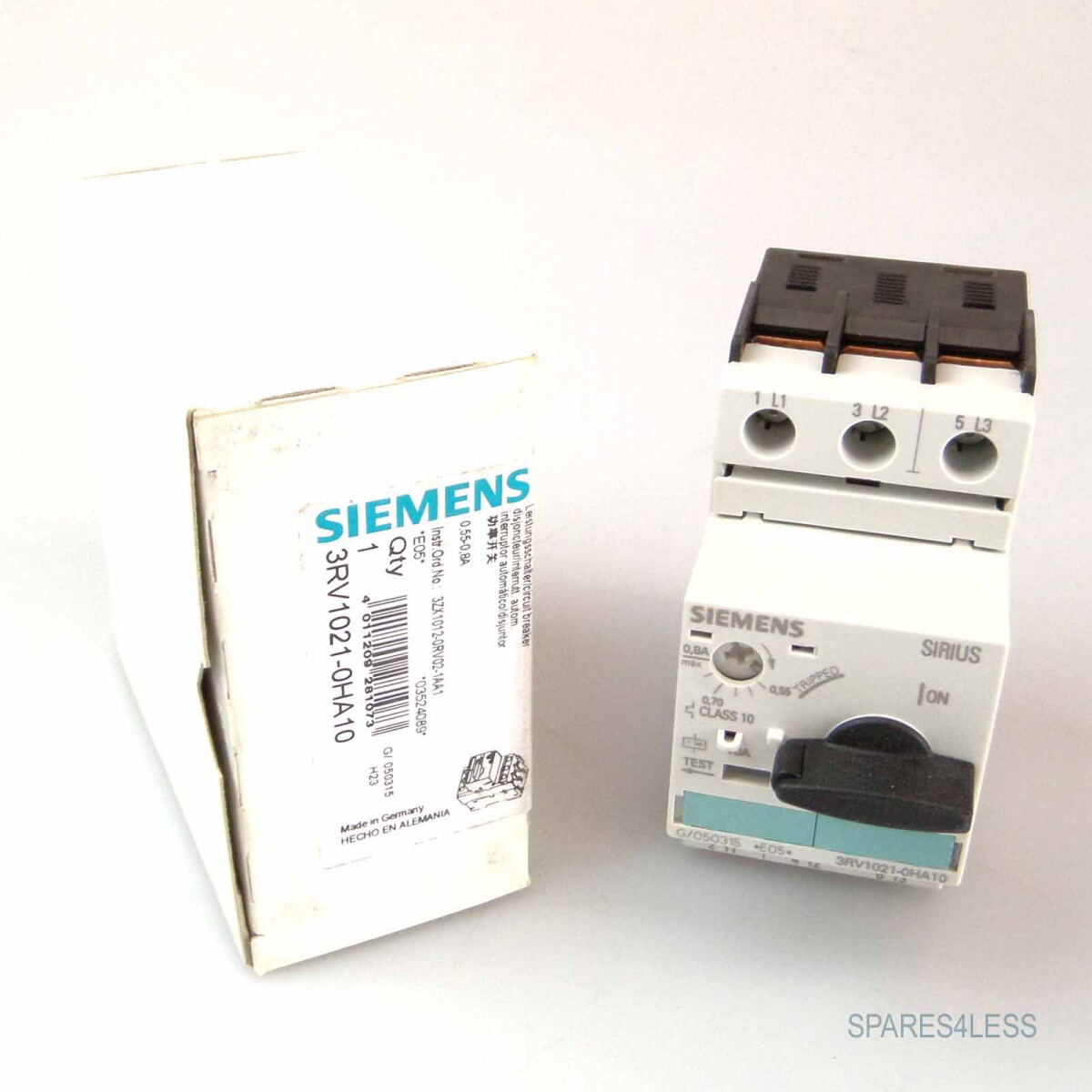 Siemens Leistungsschalter 3RV1021-0HA10 OVP