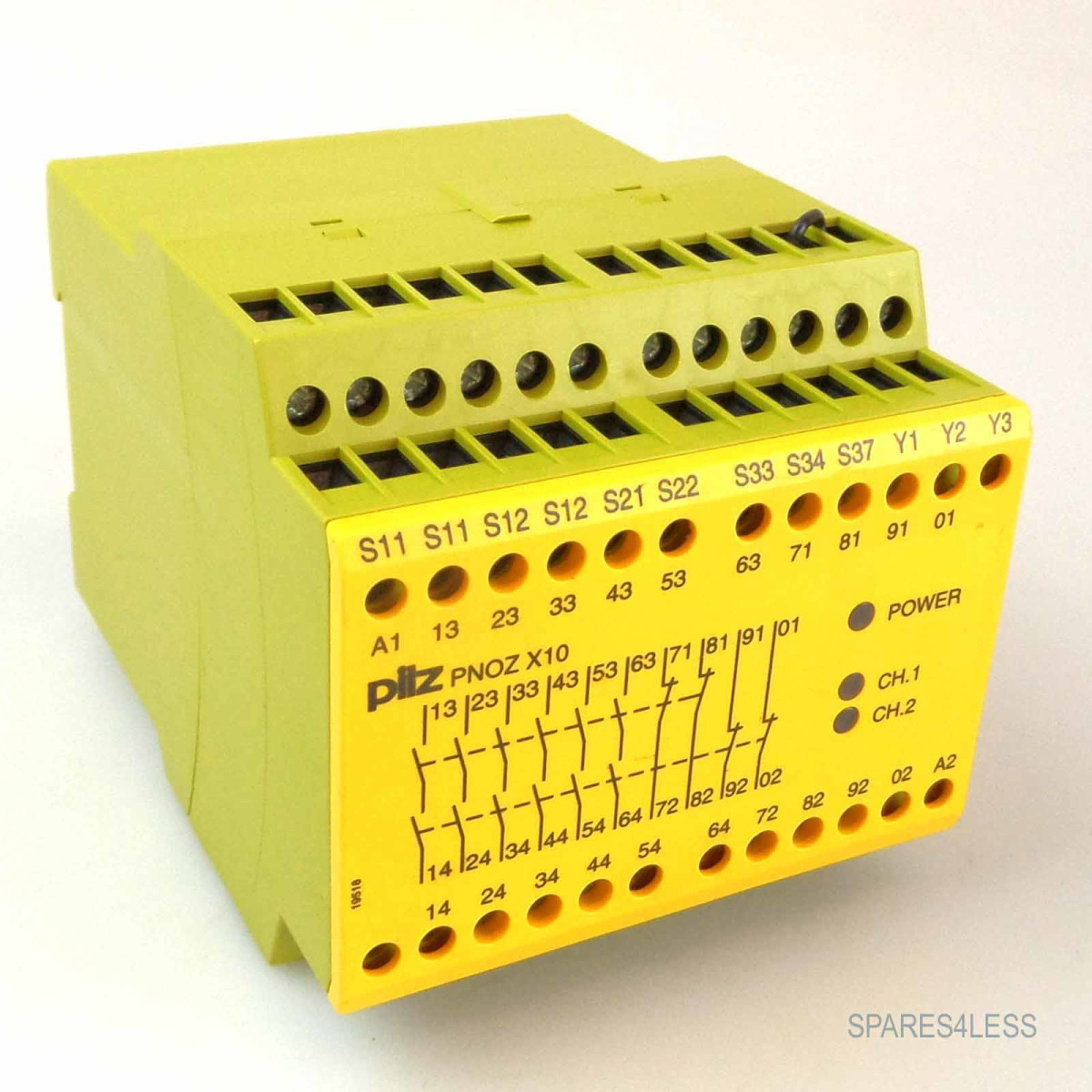 Pilz Not-Aus Schaltgerät PNOZ X10 24VDC 6n/o 4n/c 77470
