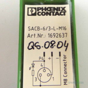 Phoenix Contact Sensor-/Aktor-Box SACB-6/3-L-M16 1692637 GEB