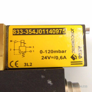 ASCO Feindruckregler 833-354J01140975 0-120mbar NOV