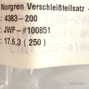 NORGREN Verschleissteilsatz 4383-200 OVP