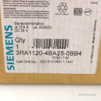 Siemens Starterkombination 3RA1120-4BA25-0BB4 OVP