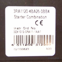 Siemens Starterkombination 3RA1120-4BA25-0BB4 OVP