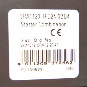 Siemens Starterkombination 3RA1120-1FD24-0BB4 OVP