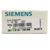Siemens Überspannungsbegrenzer 3RT1916-1BC00 OVP