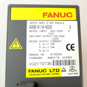 Fanuc Servo Amplifier Module A06B-6114-H209 Vers.D #K2 GEB