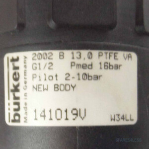 bürkert Antrieb für Kolbensteuerventil 251-B-013-E-VA2 G1/2" GEB