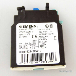 Siemens Hilfschalterblock 3RH1921-2CA10 (9Stk.) OVP