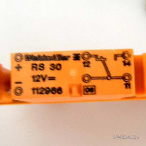 Weidmüller Relaiskoppler RS30 12VDC BL/SL 1U 112966 OVP
