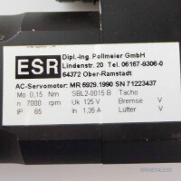 ESR Pollmeier GmbH AC-Servomotor SBL2-0015 B MR6929.1990 GEB