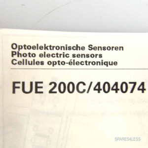 Baumer electric Kunststoff-Lichtleiter FUE200C/404074 OVP