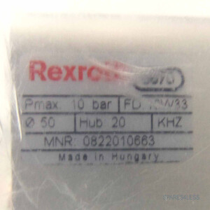 Rexroth Pneumatikzylinder MNR: 0822010663 OVP