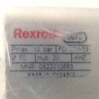 Rexroth Pneumatikzylinder MNR: 0822010663 OVP
