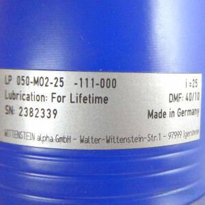 alpha Planetengetriebe LP 050-M02-25-111-000 Ratio=25 GEB