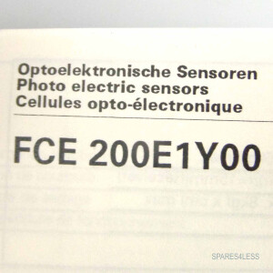 Baumer electric Kunststoff-Lichtleiter FCE200E1Y00 OVP