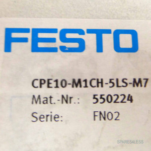 Festo Magnetventil CPE10-M1CH-5LS-M7 550224 OVP