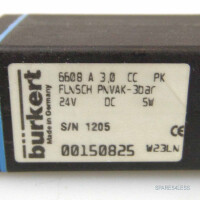 bürkert Magnetventil 6608 A 3,0 CC PK 00150825 NOV