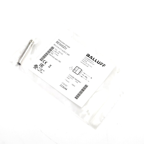 Balluff induktiver Näherungsschalter BES00ZU BES 516-371-G-E5-C-S49 OVP