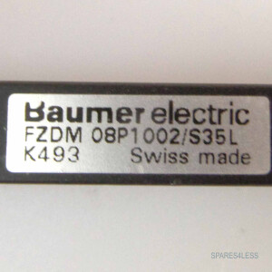 Baumer electric Reflextaster FZDM 08P1002/S35L GEB