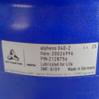Wittenstein / alpheno Planetengetriebe 040-2 i=25 20026996 GEB