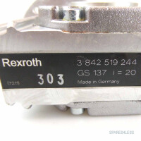 Rexroth Aufsteckgetriebe GS 137  i=20 3842519244 GEB