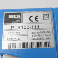 SICK Tastender Laser Scanner PLS100-111 1011769 GEB