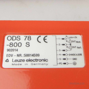 Leuze Optischer Distanzsensor ODS-78-800-S 50014599 OVP