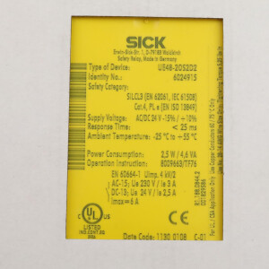 SICK Sicherheitsschaltgerät UE48-2OS2D2 6024915 SIE