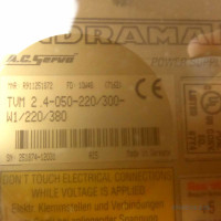 INDRAMAT AC Servo Power Supply TVM2.4-050-220/300-W1/220/380 R911251872 REM