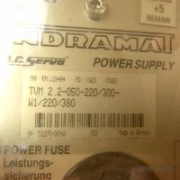 INDRAMAT AC Servo Power Supply TVM2.2-050-220/300-W1/220/380 R911229494 REM
