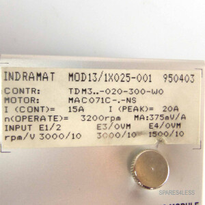 INDRAMAT Programmiermodul MOD13/1X025-001 GEB