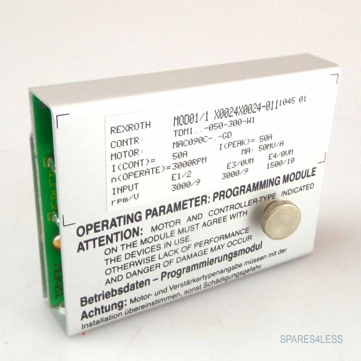 INDRAMAT Programmiermodul MOD01/1X0024X0024-011 R911219081 G