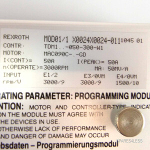 INDRAMAT Programmiermodul MOD01/1X0024X0024-011 R911219081 GEB