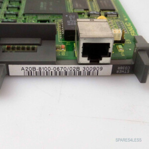 Fanuc Ethernet Board A20B-8100-0670 /02B GEB