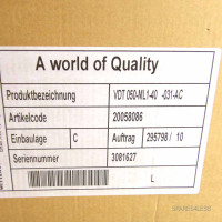Wittenstein / alpha Getriebe VDT050-ML1-40-031-AC OVP