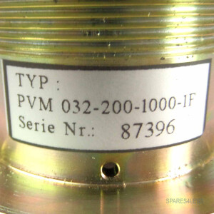 Bilz Membran-Druckluftfeder PVM 032-200-1000-1F NOV