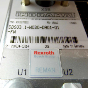 INDRAMAT Servo-Controller DDS03.1-W030-DA01-01-FW R911270212 REM