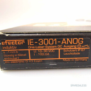 ifm efector induktiver Sensor IE-3001-ANOG OVP