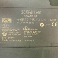 Simatic S7 CPU315-2DP 6ES7 315-2AG10-0AB0 E-Stand:06 GEB