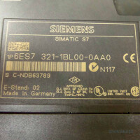 Simatic S7-300 SM321 6ES7 321-1BL00-0AA0 E:02 GEB