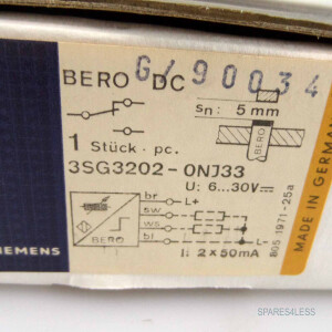 Siemens BERO Näherungsschalter 3SG3202-0NJ33 OVP