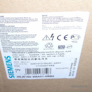 Siemens Lasttrennleiste 3NJ6160-4MA01-0BB0 OVP